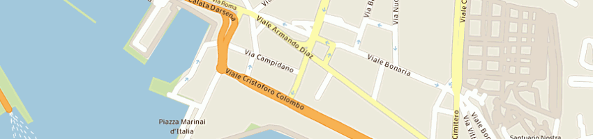 Mappa della impresa paolo hair studio di contu paolo a CAGLIARI