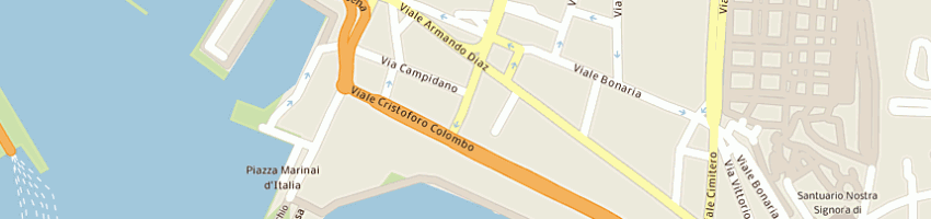 Mappa della impresa pac srl a CAGLIARI