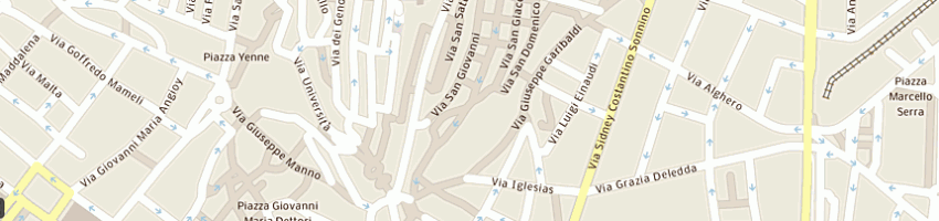 Mappa della impresa l'archibugio a CAGLIARI