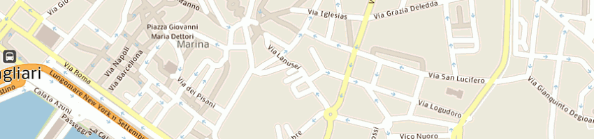 Mappa della impresa pisu giorgio a CAGLIARI