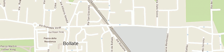 Mappa della impresa scripta typo di riboldi michele a BOLLATE