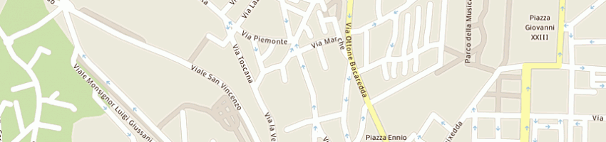 Mappa della impresa corda bruno a CAGLIARI