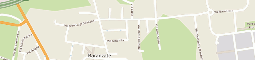 Mappa della impresa gemiti francesco a BARANZATE