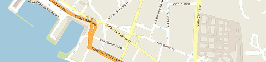 Mappa della impresa modo srl a CAGLIARI