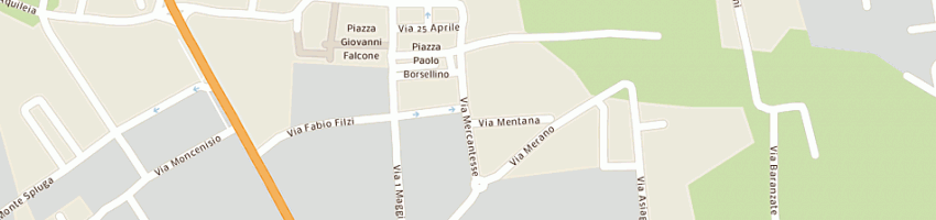 Mappa della impresa pi-vi holding societa' finanziarie e di servizi spa a BARANZATE