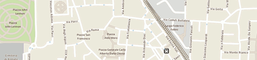 Mappa della impresa lgfsas di luigi caracciolo e c a BOLLATE