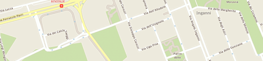 Mappa della impresa orlando sas di antonio scarioni e c a MILANO