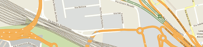 Mappa della impresa risto' srl a MILANO