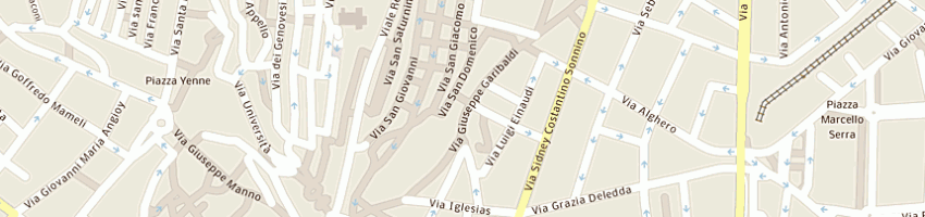 Mappa della impresa cariello giuseppina a CAGLIARI