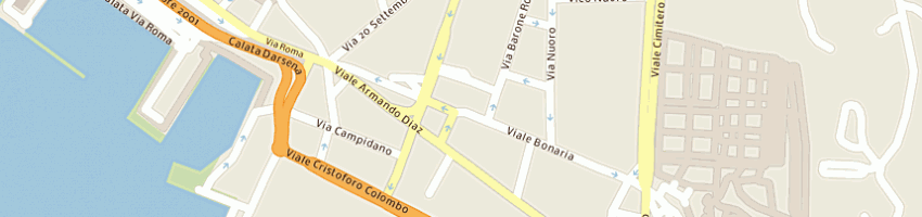 Mappa della impresa servizi industriali international srl a CAGLIARI