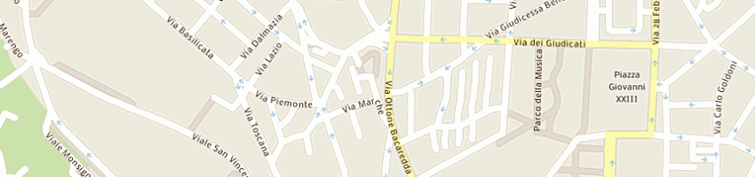 Mappa della impresa assicurazioni paola melis a CAGLIARI