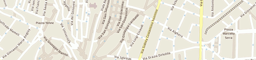Mappa della impresa olos ingegneria srl a CAGLIARI