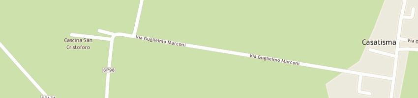 Mappa della impresa union commercial sas a CASATISMA