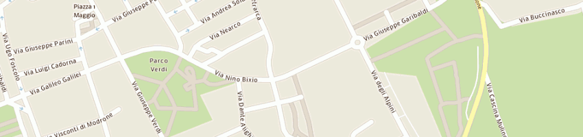 Mappa della impresa pece alfredo a MILANO