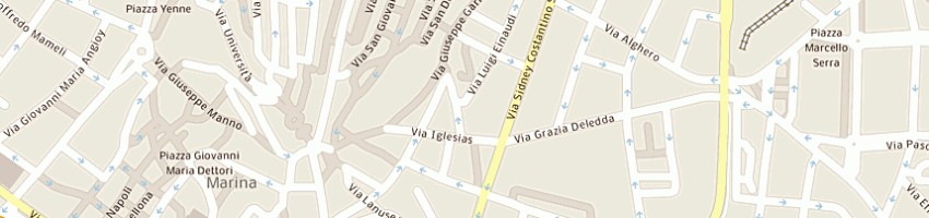 Mappa della impresa vacca alessandro a CAGLIARI