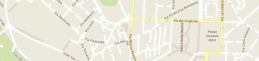 Mappa della impresa isola a CAGLIARI