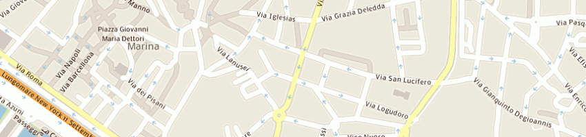 Mappa della impresa tutto moda calzature a CAGLIARI