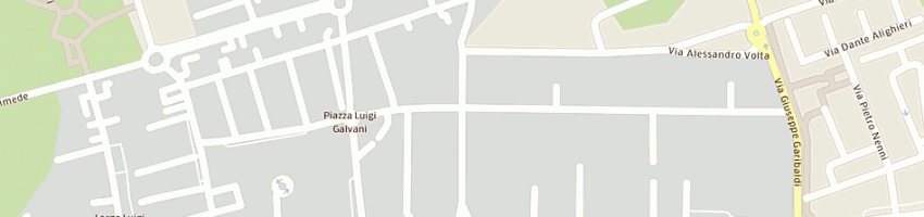 Mappa della impresa studio dentistico galvani sas di valli fantuzzi e c a MILANO