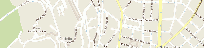 Mappa della impresa pisa andrea a CAGLIARI
