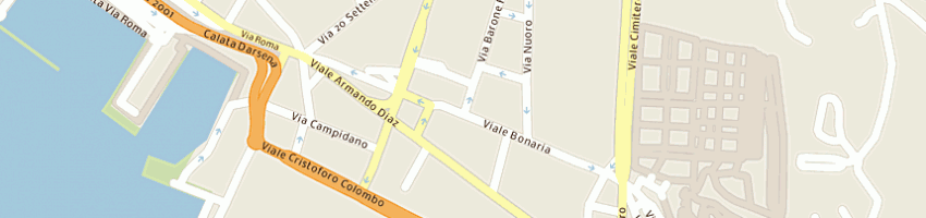 Mappa della impresa croce rossa italiana a CAGLIARI