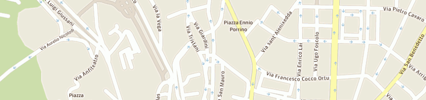 Mappa della impresa trincas marcello a CAGLIARI