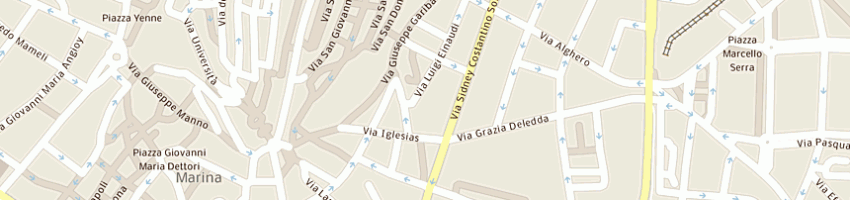 Mappa della impresa polo michele a CAGLIARI