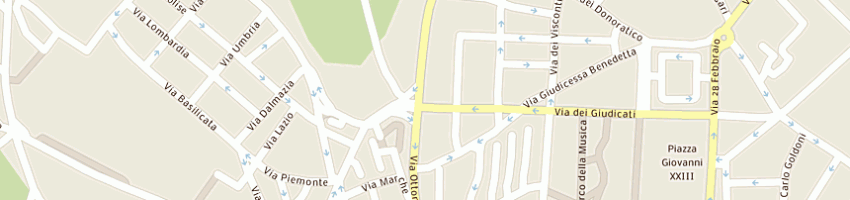 Mappa della impresa bar diamante srl a CAGLIARI