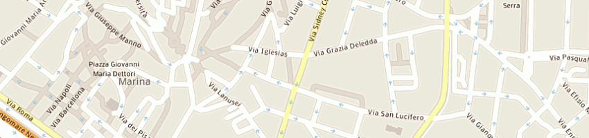 Mappa della impresa nusi snc di mureddu mrosaria e c a CAGLIARI
