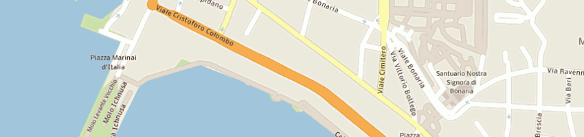 Mappa della impresa nauticastore a CAGLIARI