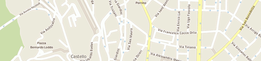 Mappa della impresa carta bruno a CAGLIARI