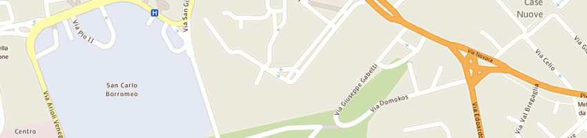 Mappa della impresa new edilpul sas di del duca andreana e c a MILANO