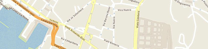 Mappa della impresa studio fisiokinesiterapico ortopedico dr giuliano massazza sas a CAGLIARI