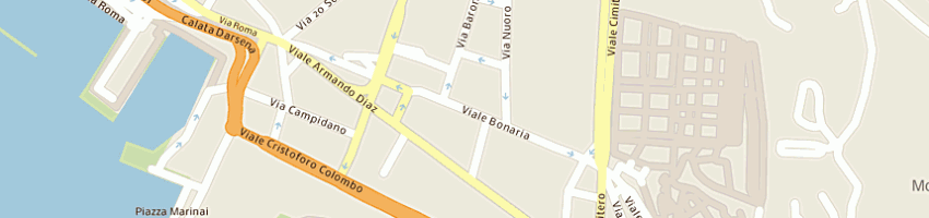 Mappa della impresa alan communications snc a CAGLIARI