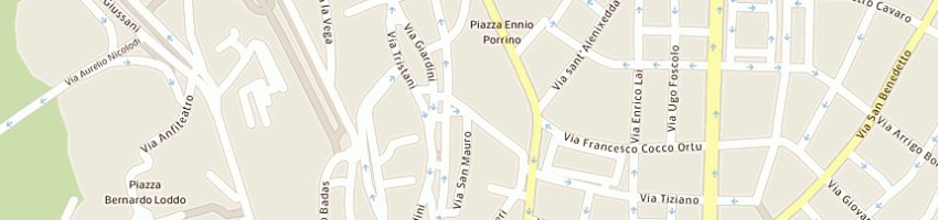 Mappa della impresa marras e testa snc a CAGLIARI