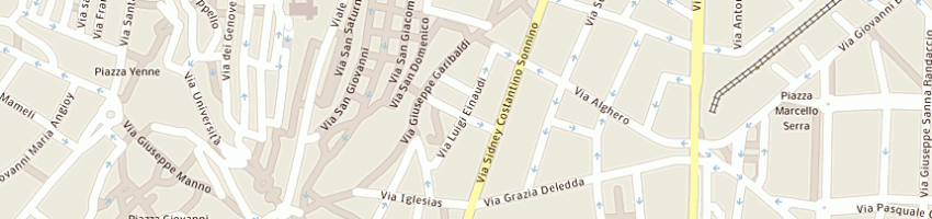 Mappa della impresa de martini antiquariato di de martini paolo e c snc a CAGLIARI