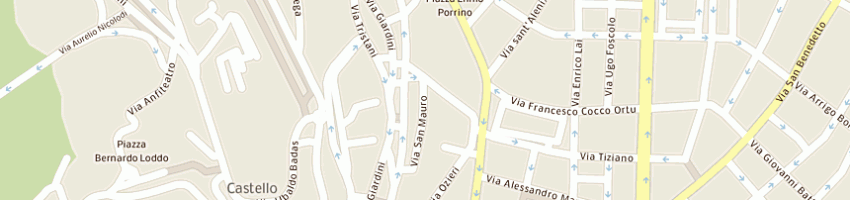 Mappa della impresa usai marcello a CAGLIARI