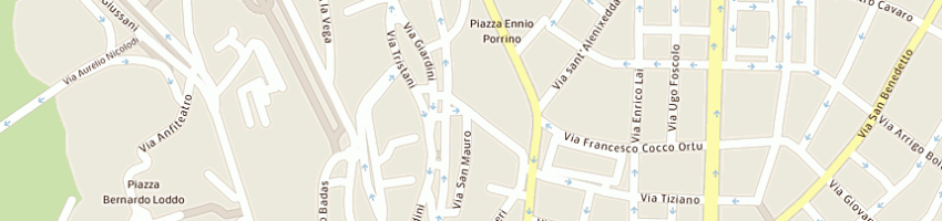 Mappa della impresa porru antonio a CAGLIARI