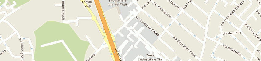 Mappa della impresa niko di bricola arianna e c sas a CAGLIARI