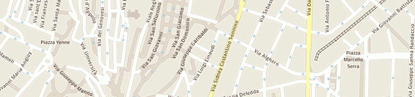 Mappa della impresa loi viaorlando di simonpietro loi e c sas a CAGLIARI