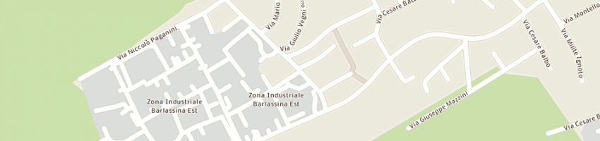 Mappa della impresa b e b 98 sas di bedont angelo e c a BARLASSINA