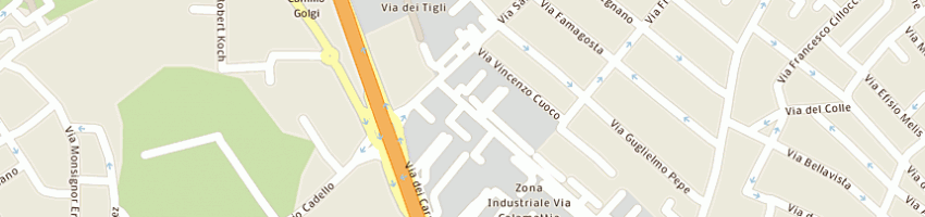 Mappa della impresa autolinee antonio murgia srl a CAGLIARI