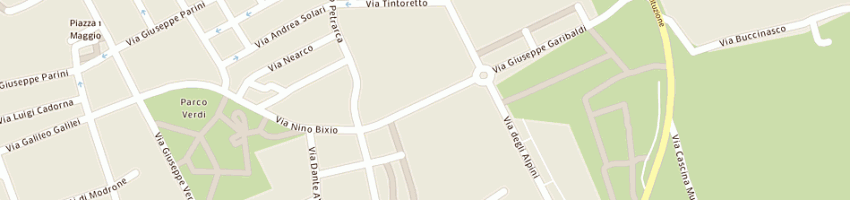 Mappa della impresa canevari franco a BUCCINASCO