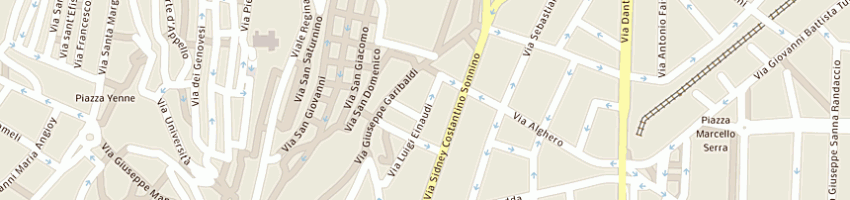 Mappa della impresa serra sergio a CAGLIARI