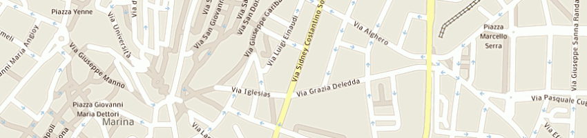 Mappa della impresa ara srl a CAGLIARI