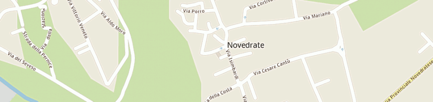 Mappa della impresa azienda sanitaria locale della provincia di como a NOVEDRATE
