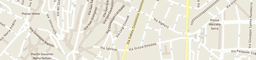 Mappa della impresa mulas francesco a CAGLIARI
