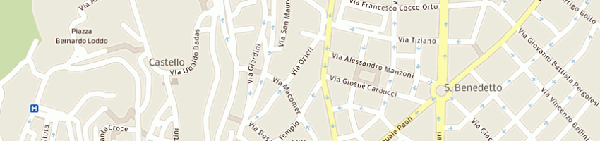 Mappa della impresa podda antonio a CAGLIARI