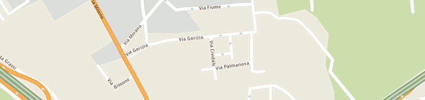 Mappa della impresa corim di sapia salvatore alfonso a BARANZATE