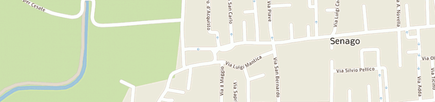 Mappa della impresa bloomer lingerie maglierie di melotto patrizia e nadia sdf a SENAGO