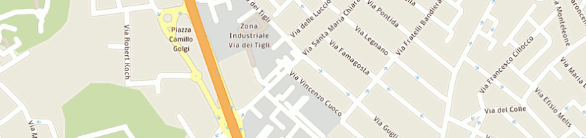 Mappa della impresa motokart di spiga pietro paolo e melis marcello snc a CAGLIARI